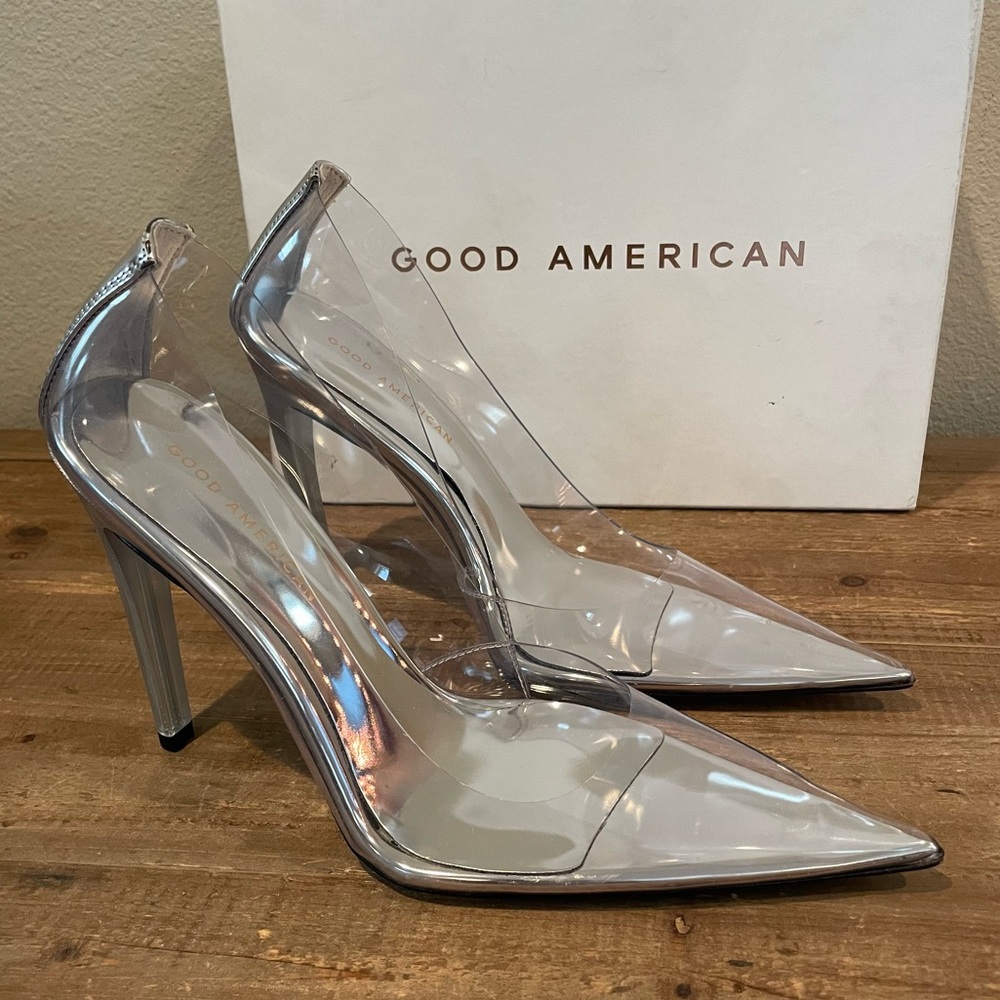 Good American CINDER-F*CKING-RELLA PUMP- Size 9.5